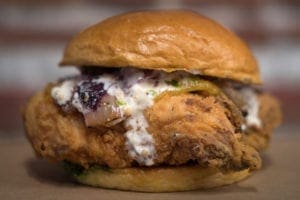 A Portrait of the South, Painted in Fried Chicken Sandwiches