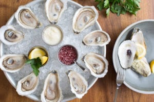 An Attractive Culver City Rallying Point for Oysters and Wine