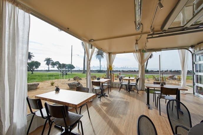 Burgers With a View. And a Putting Green.