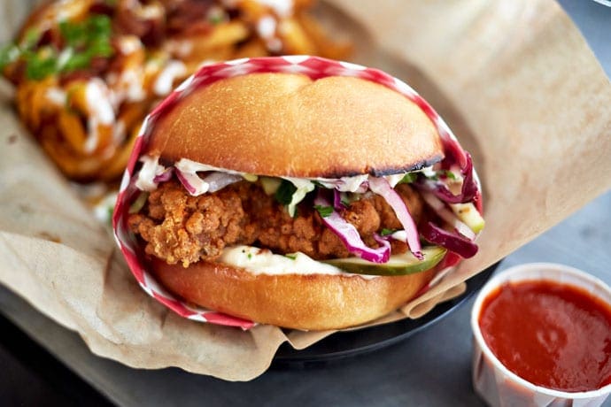 Fried-Chicken Sandwiches. That’s What They Do Here.