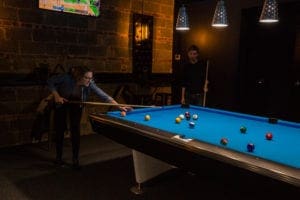 This Old Pool Hall Is Now a New Pool Hall