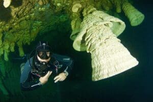 Cenotes diving Zapote and Kin Ha