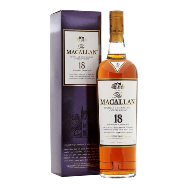 The Macallan 18 Years Old Sherry Oak 1996 (750 ML)