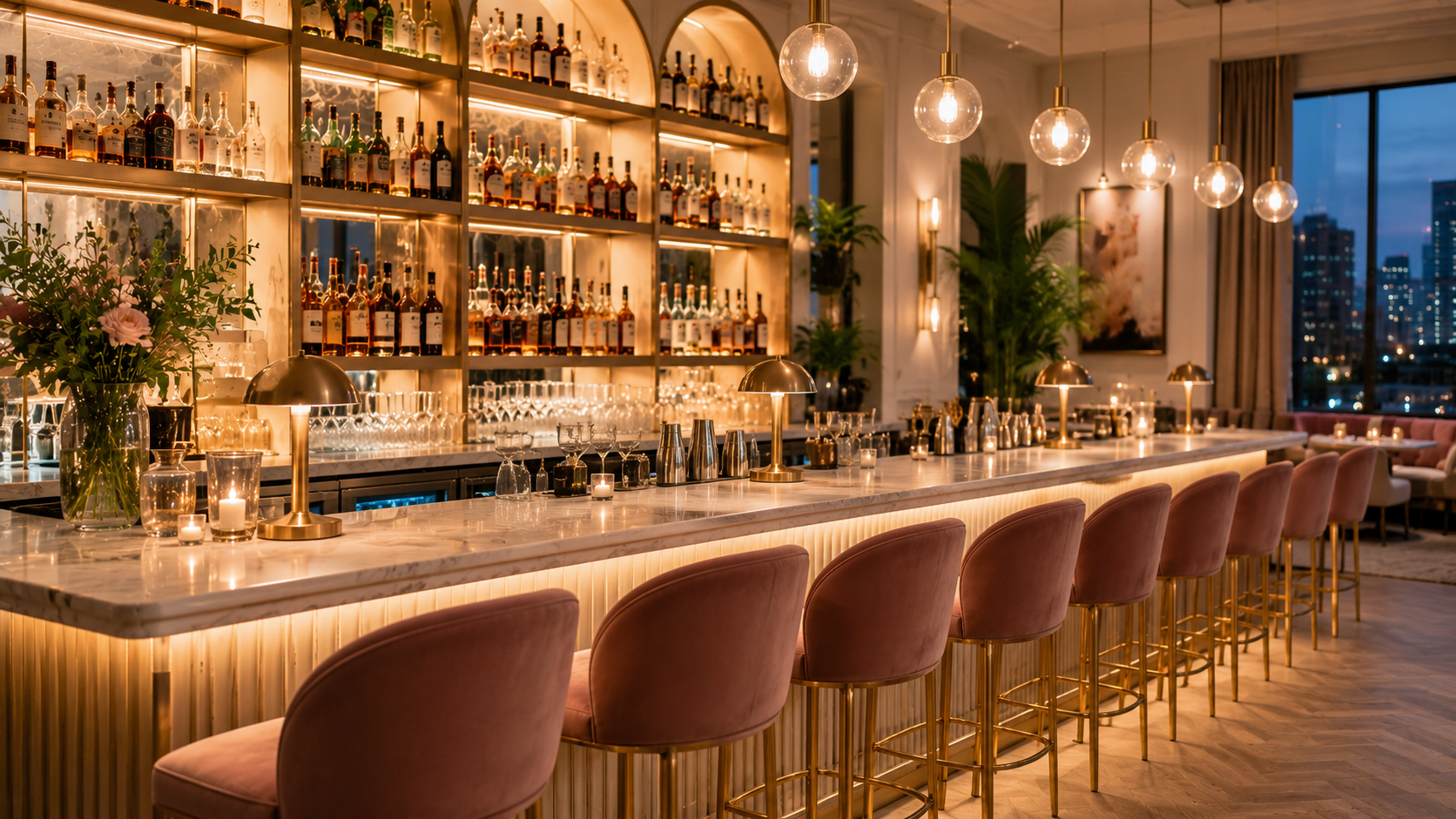 Bar interior