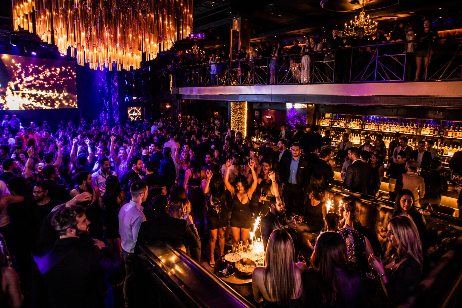 Nightclub interior
